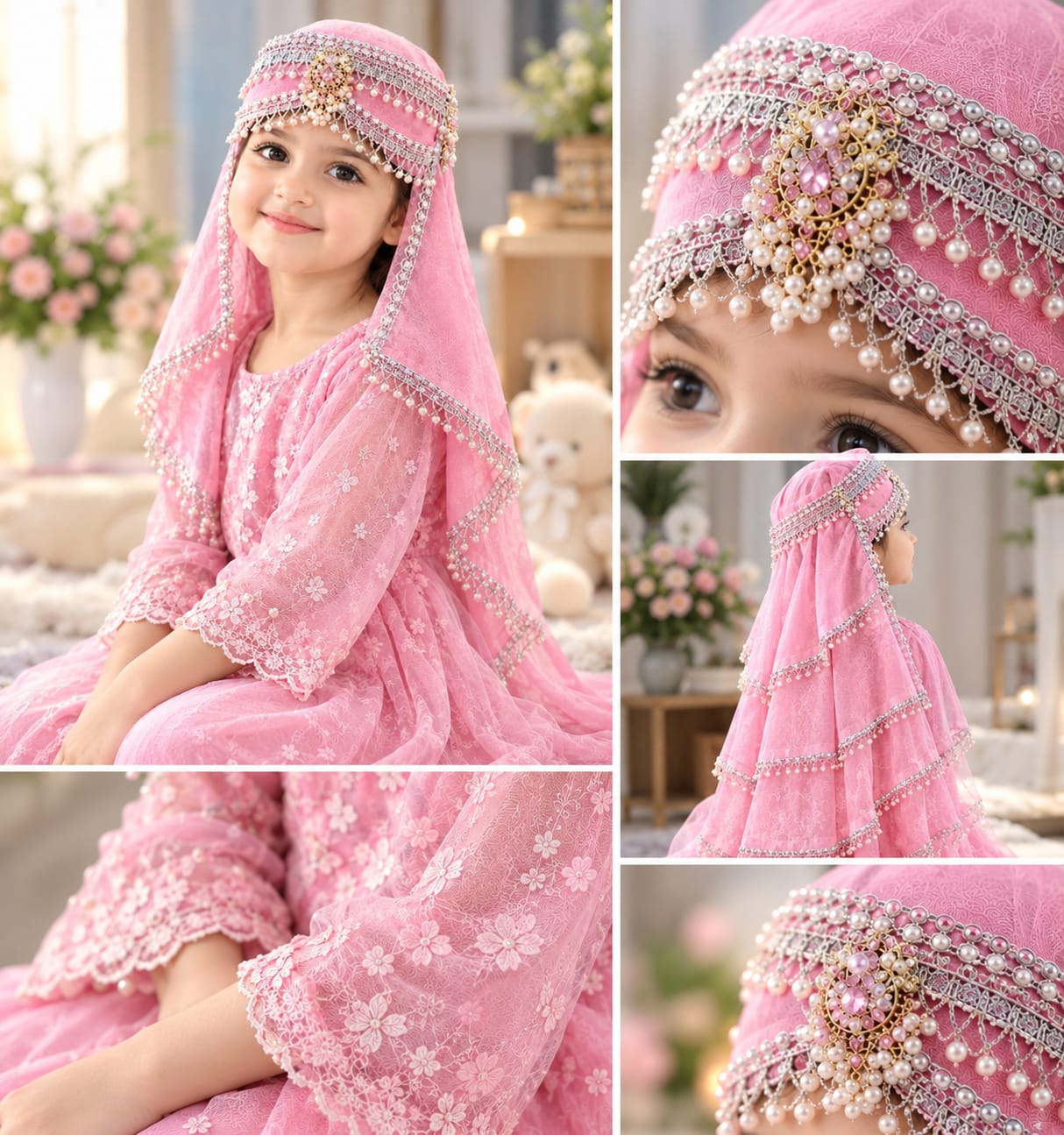 Pink Turkey Hijab
